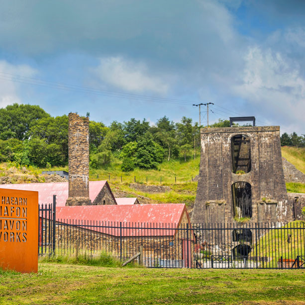 Blaenavon Ironworks Pamphlet Guide (Welsh)