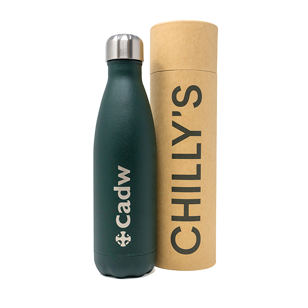 Cadw Chilly's Bottle — Black