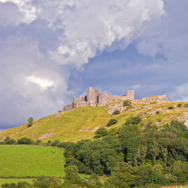 Carreg Cennen Pamphlet Guide (Welsh)