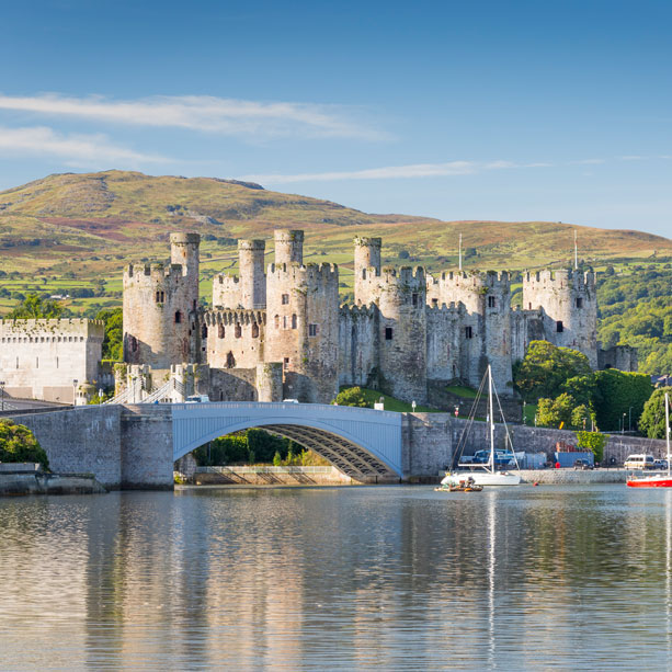 Conwy Castle Pamphlet Guide (Welsh)