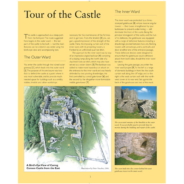 Carreg Cennen Pamphlet Guide